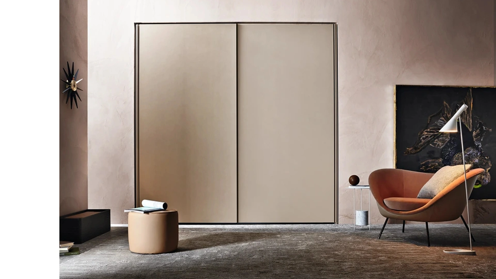 Gliss-Master Gardırop - Molteni & C Laccato A Filo Kapı