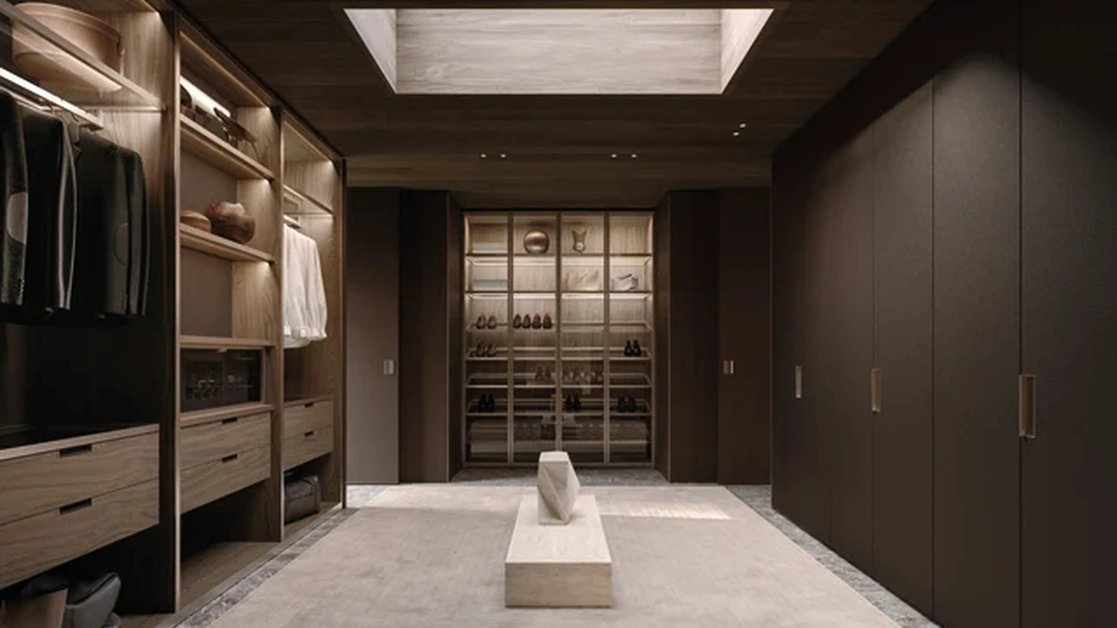 Molteni & C Rovere Gliss Master Giyinme Odası