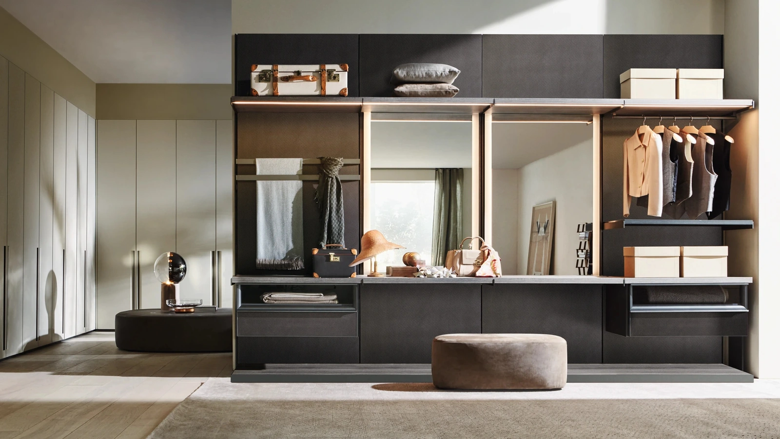 Molteni & C Master Dressing köşe gardırop