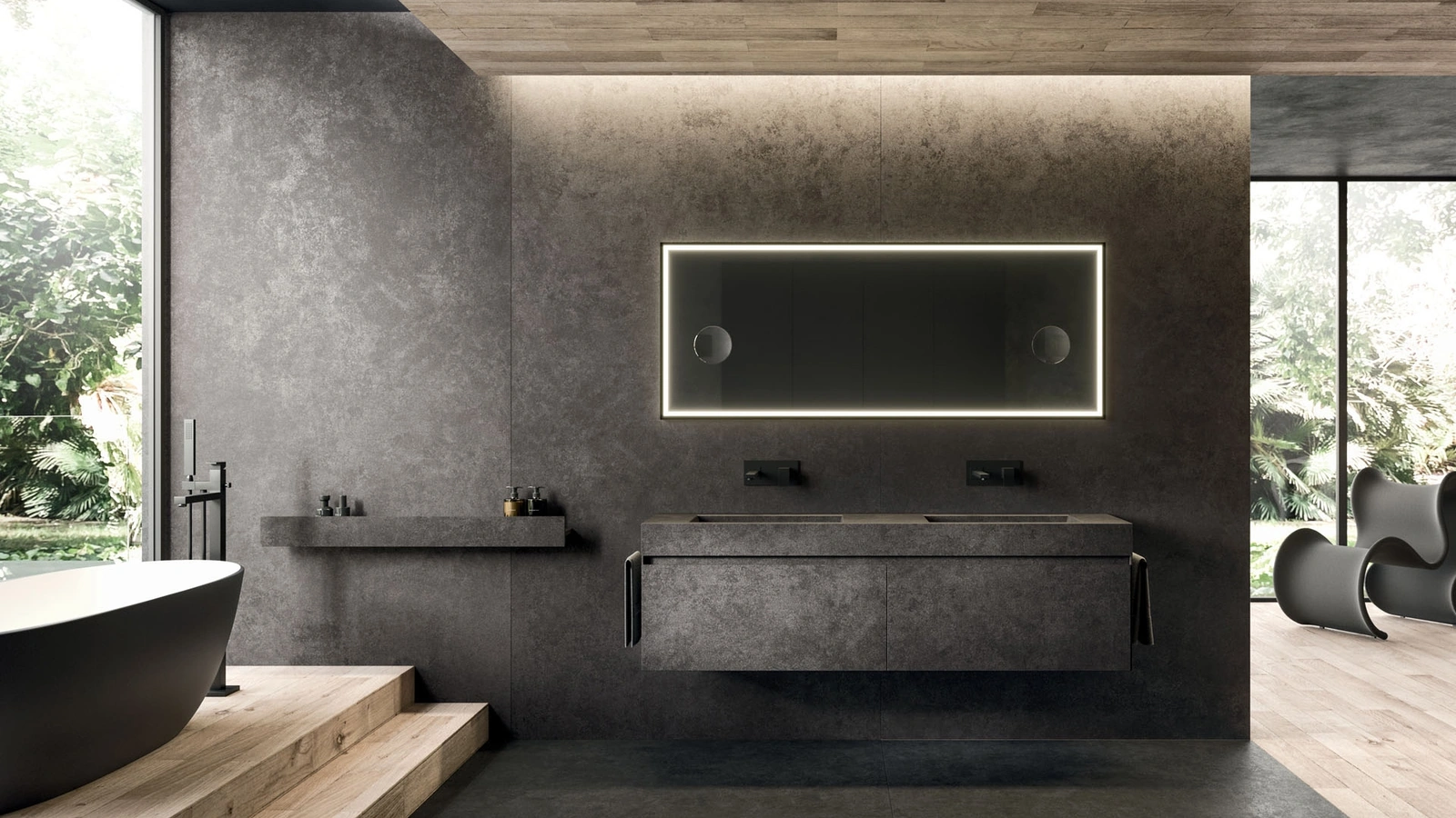 Arrital 360Gradi 01 Askılı Banyo Mobilyası