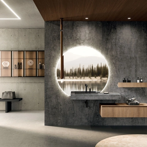 Arrital Rovere 360Gradi 02 Askılı Banyo Mobilyası