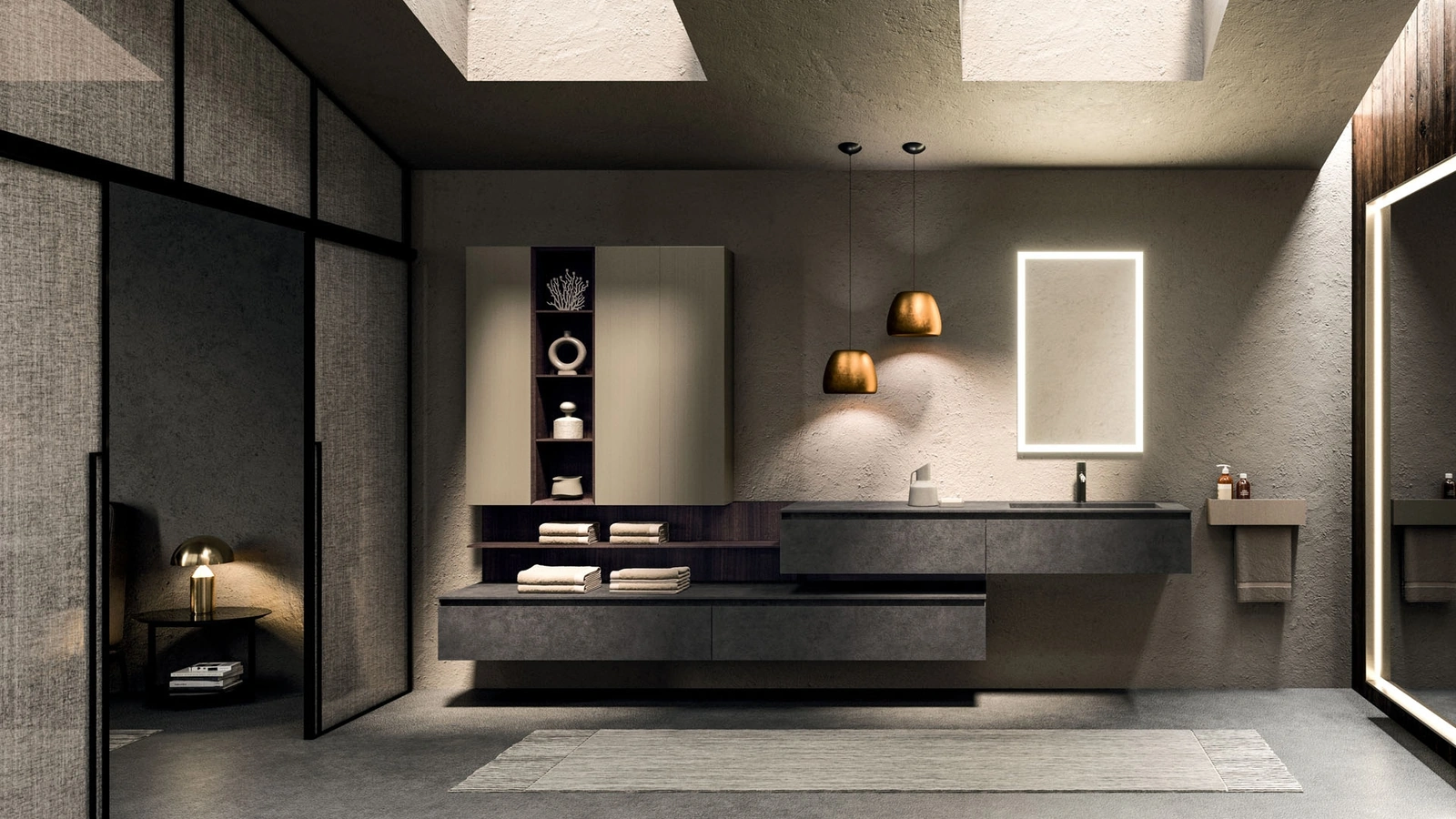 Arrital 360Gradi 05 Askılı Banyo Mobilyası