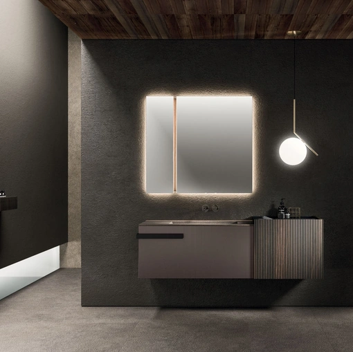 Arrital Lympha 01 Duvar Üstü Banyo Dolabı