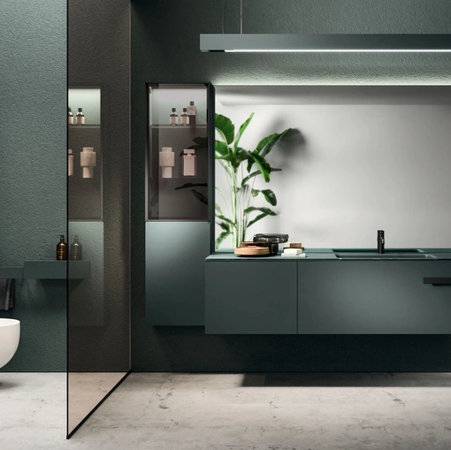 Arrital Lympha 03 Duvar Montajlı Banyo Dolabı