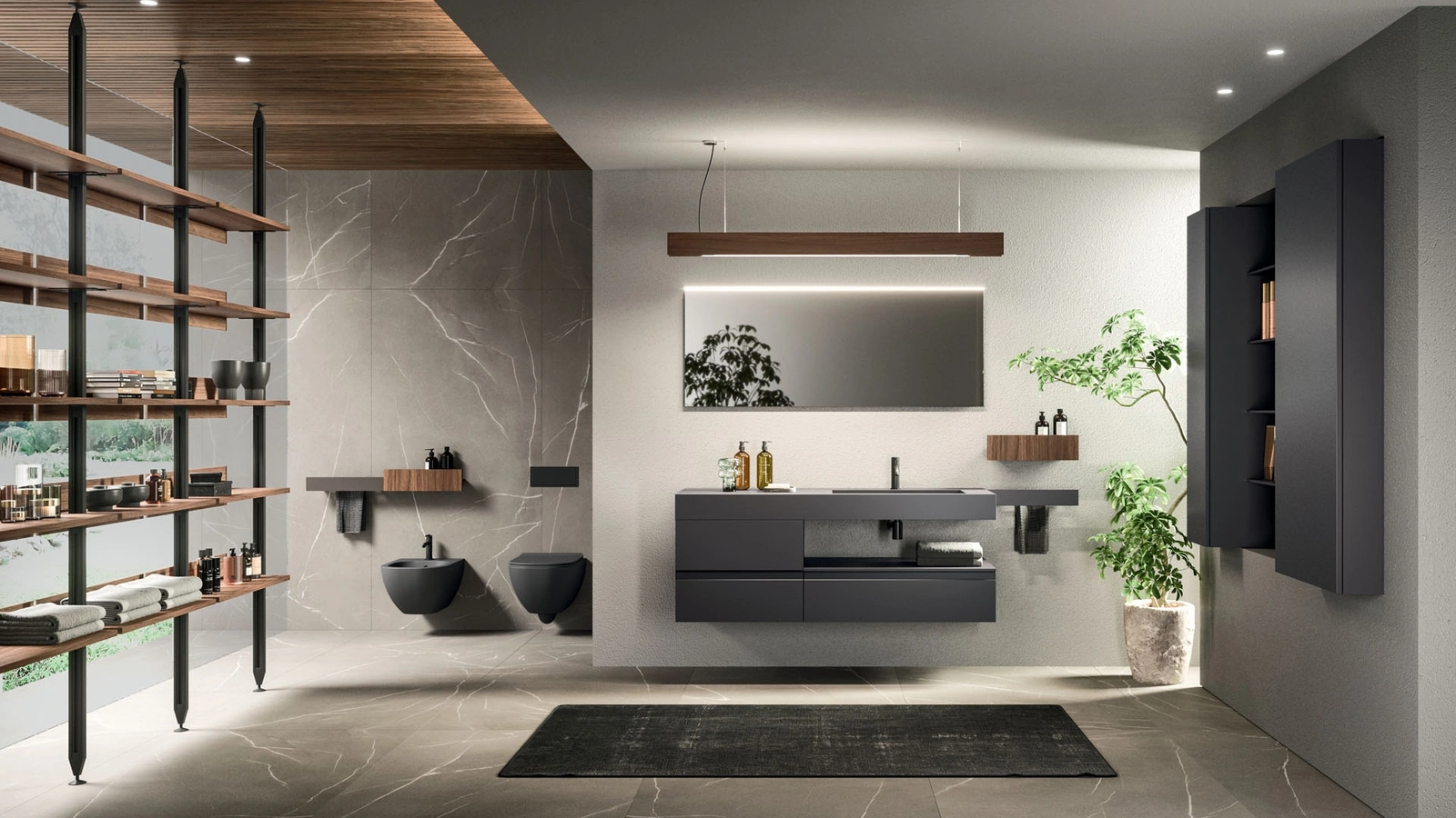 Arrital Lympha 05 Askılı Banyo Mobilyası