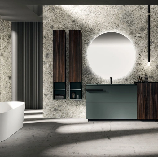 Arrital Lympha 07 Duvar Montajlı Banyo Dolabı
