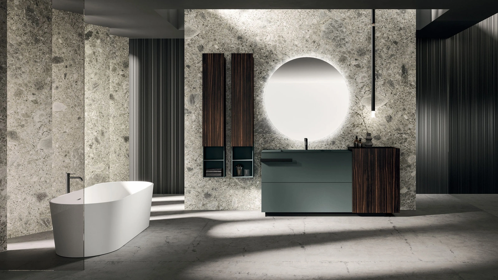 Arrital Lympha 07 Duvar Montajlı Banyo Dolabı