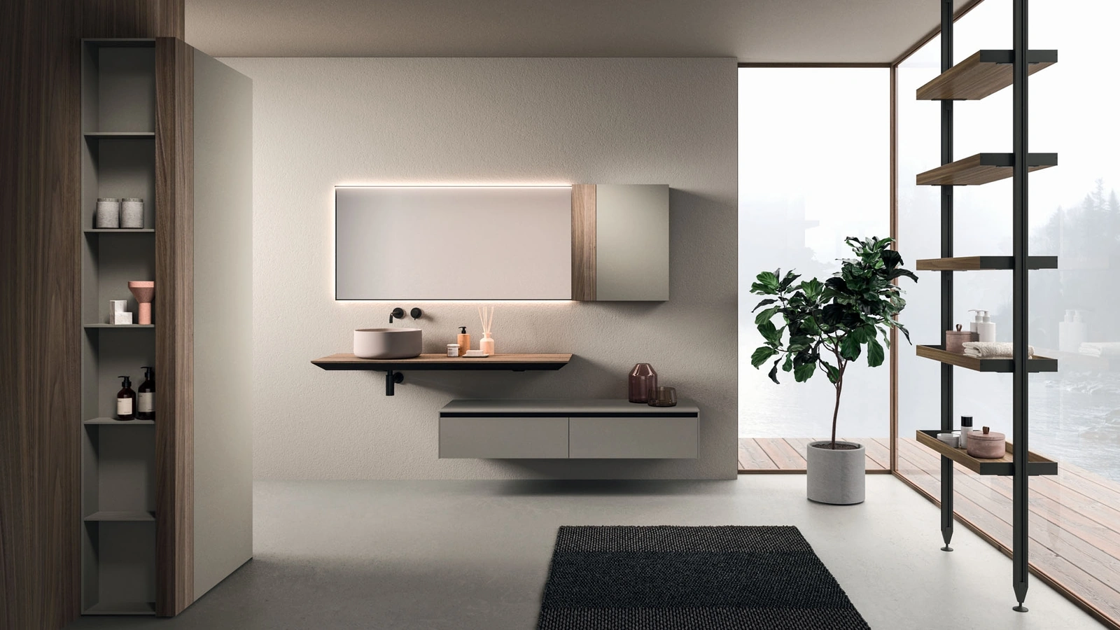 Arrital Modo Project 04 Askılı Banyo Mobilyası