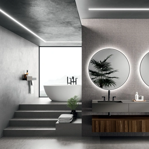 Arrital Rovere di Modo Project 06 askılı Banyo Mobilyası
