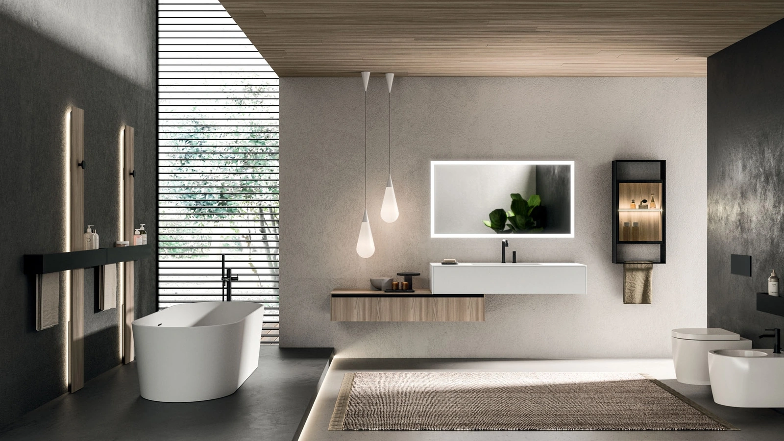 Arrital Modo Project 07 askılı banyo mobilyası