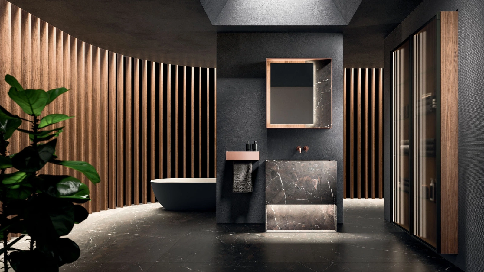 Arrital granitinden Must 06 yerden banyo mobilyası