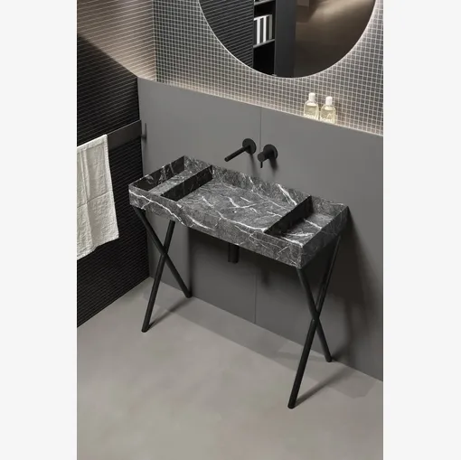 Nabatean Bathroom Mobile Console by Antoniolupi

Antoniol