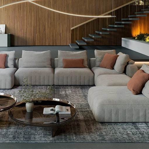Cattelan Italia Gibson köşeli kanepe