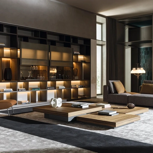 Molteni & C 505 UP SYSTEM 06 Kitaplık