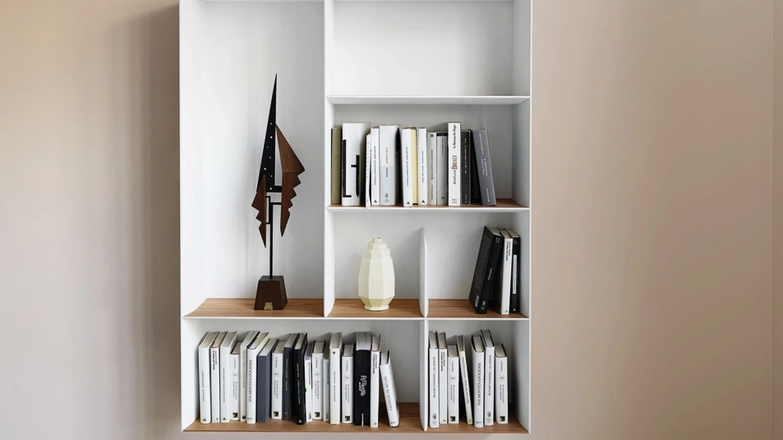 Molteni & C D-357-2 askılı kitaplık