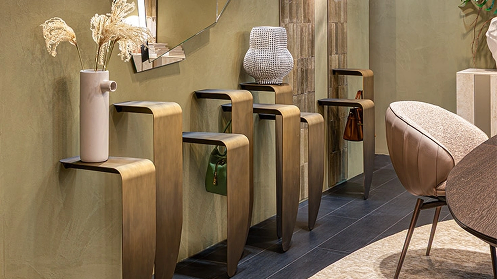 Cattelan Italia Peninsula metal konsol