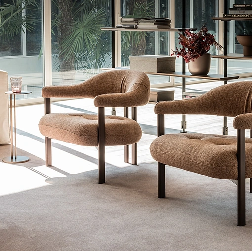 Cattelan Italia Greta Lounge kumaş koltuk