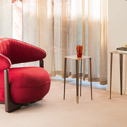 Cattelan Italia Ruby Lounge deri koltuk