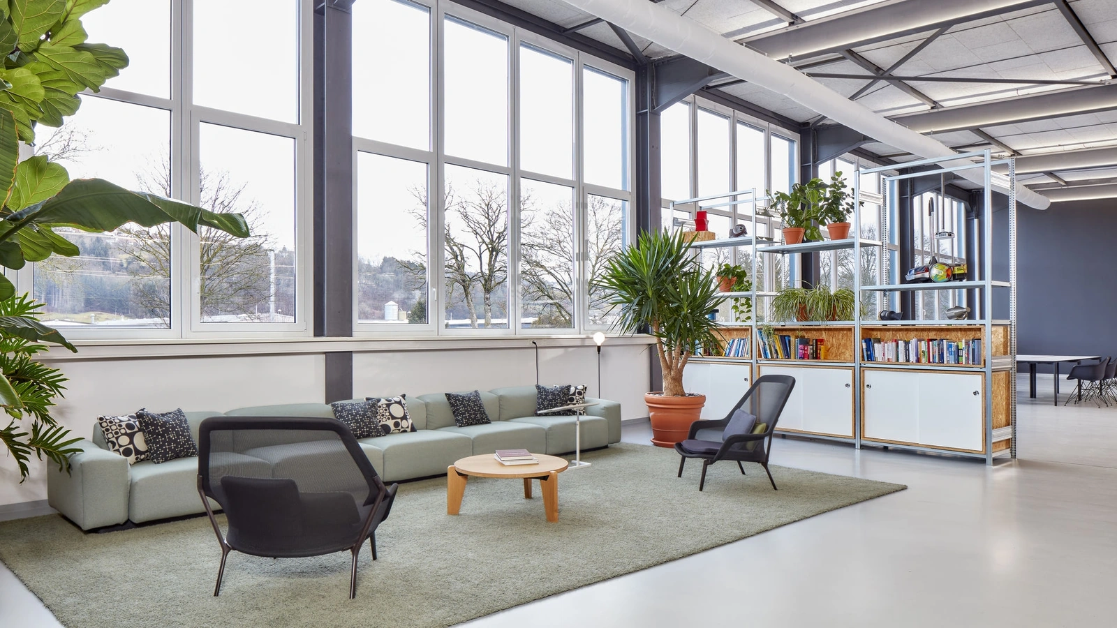 Vitra Slow Chair knit koltuk
