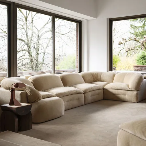 Tacchini'nin Butter Sofa köşe koltu