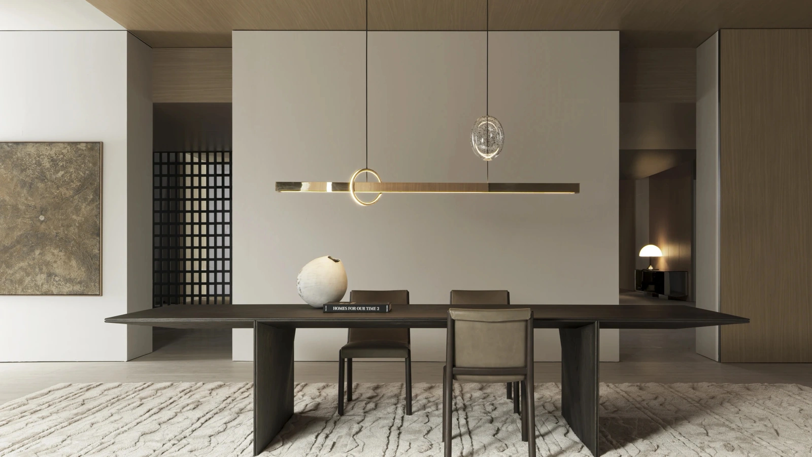 Molteni & C Janet deri sandalye