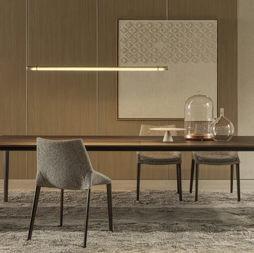 Molteni & C Outline kumaşlı sandalye