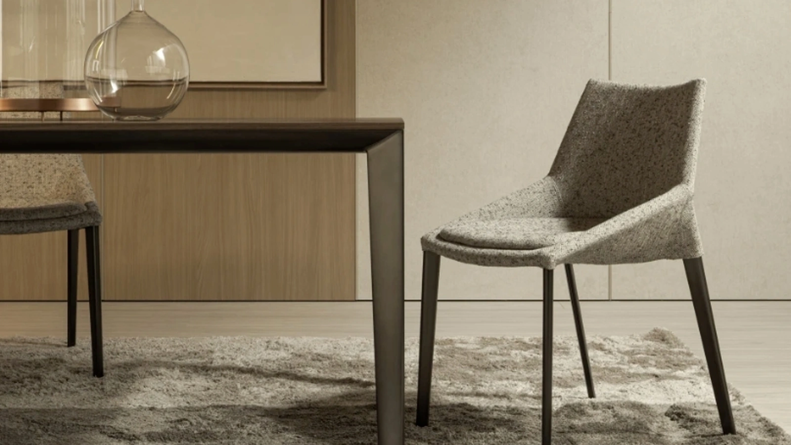 Molteni & C Outline kumaş sandalye