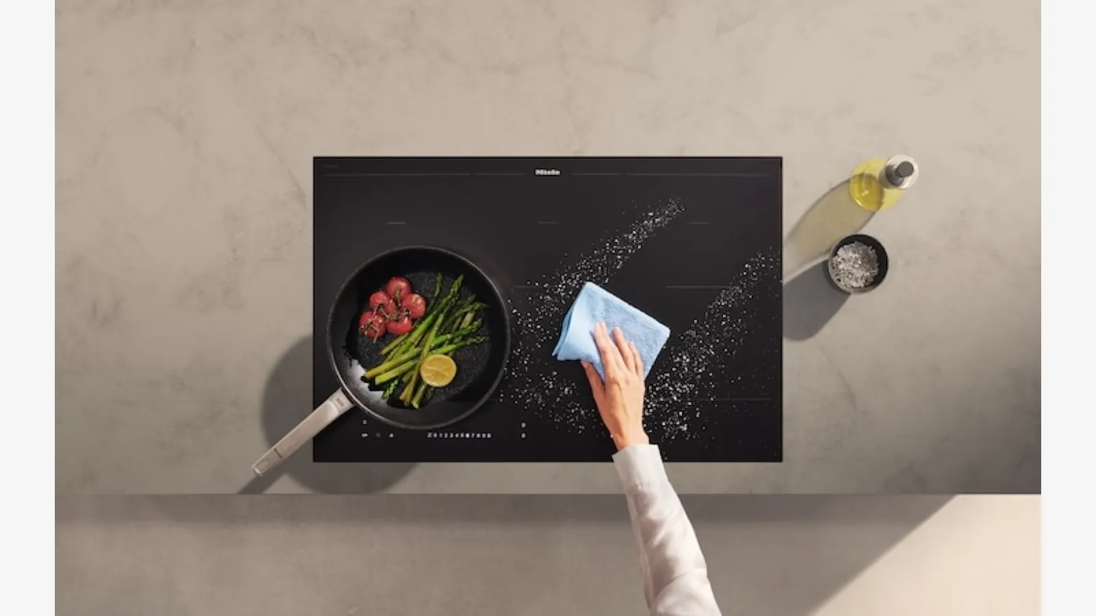 Miele KM 7576 FL MattFinish Ocak.
