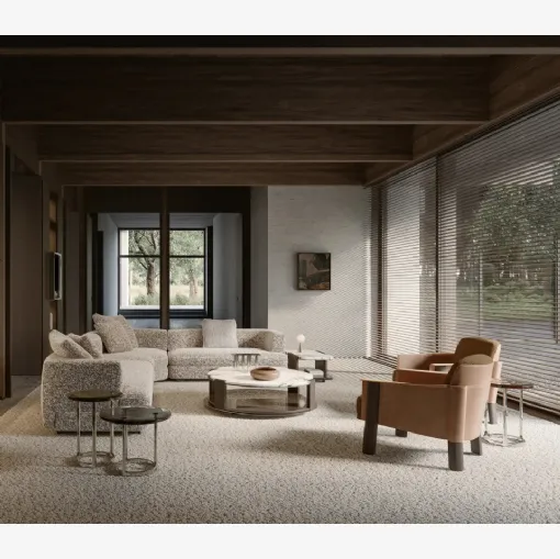 Molteni & C imzalı Jeanne mermer sehpa