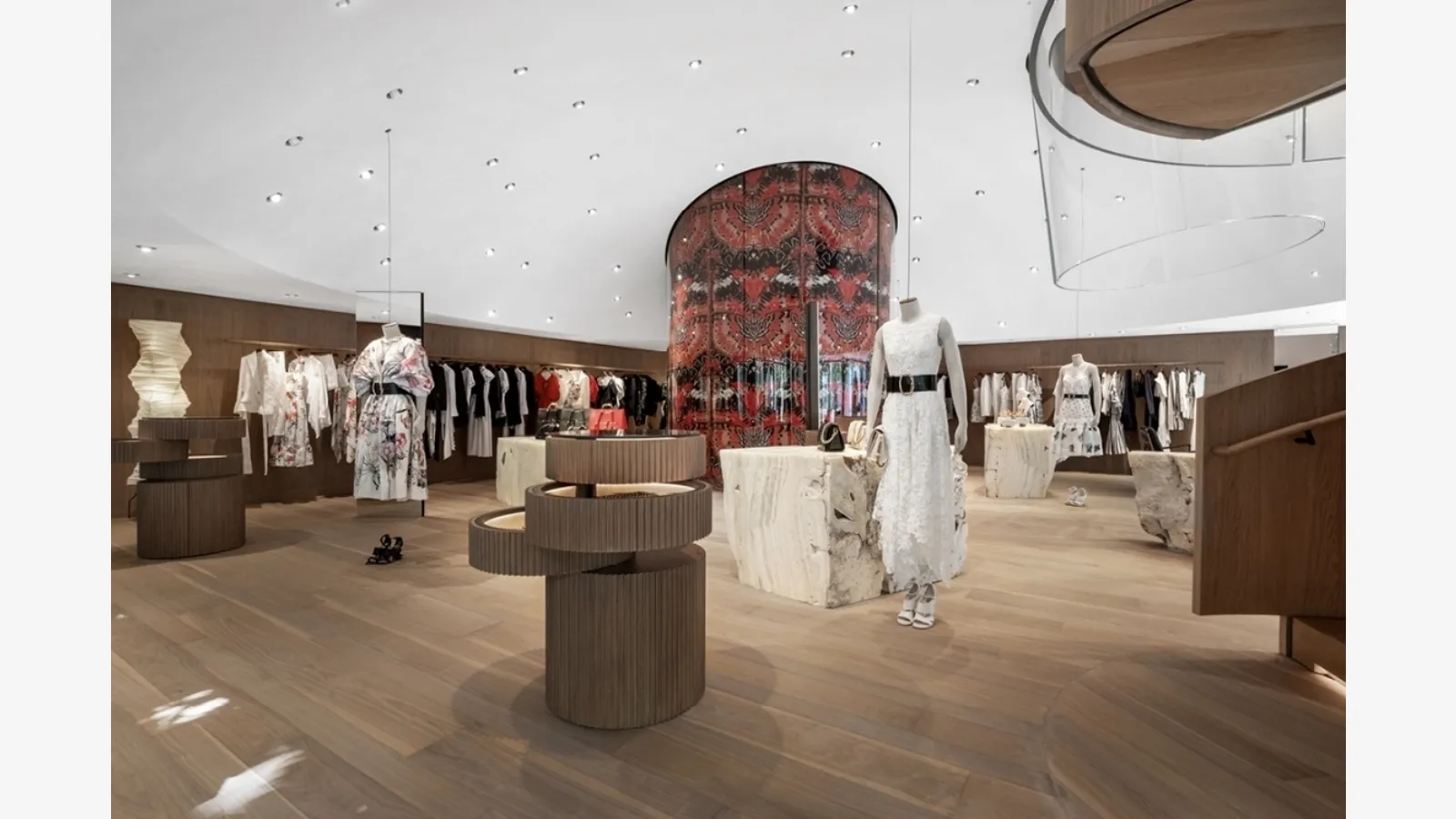 Reggiani'nin Unit Round gömme lambası.