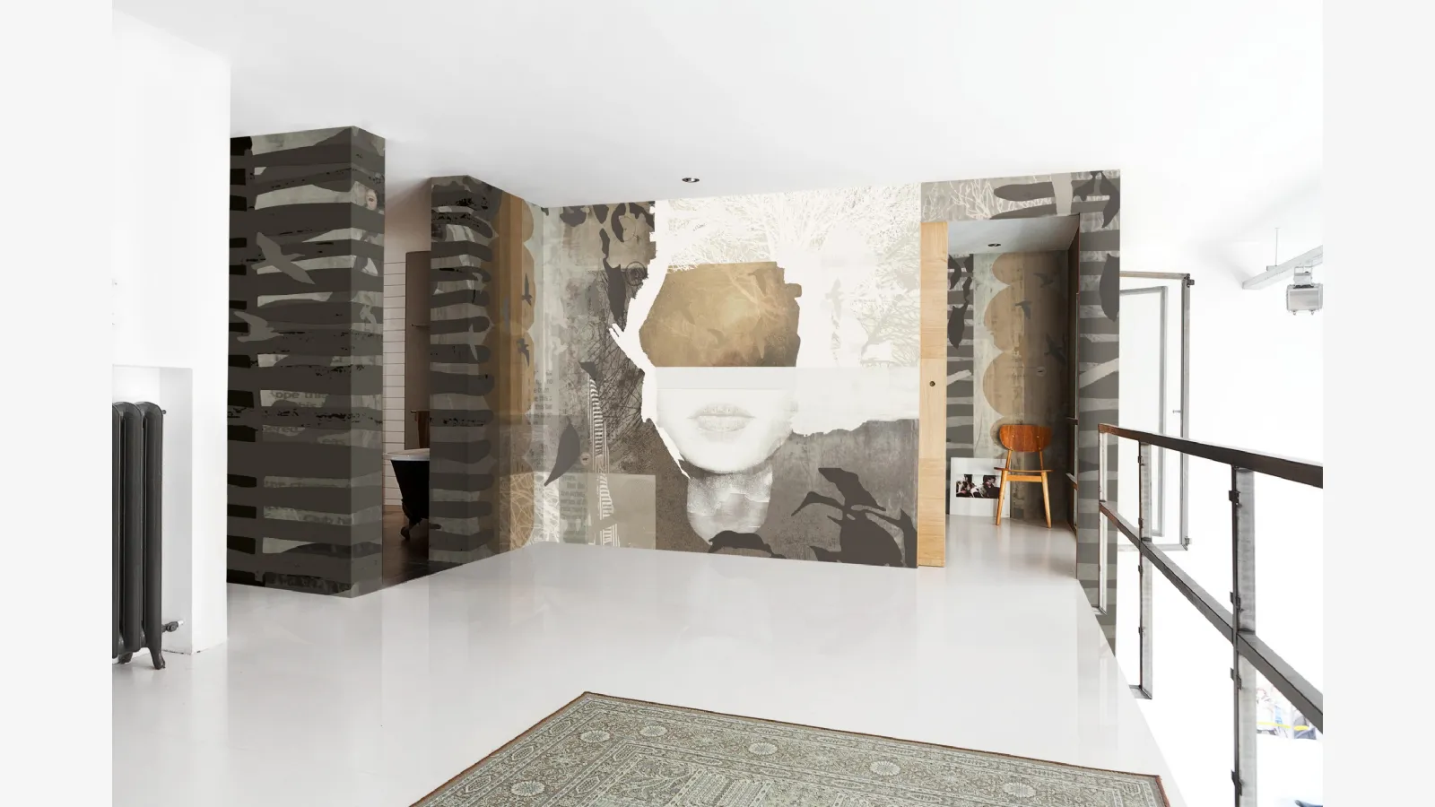 Daisy James'in Eve duvar kağıdı.