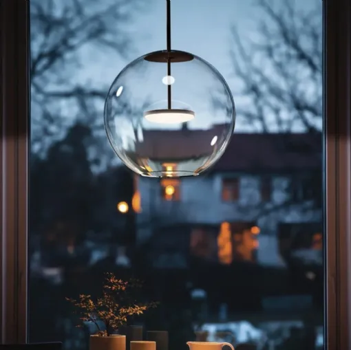 Linea Light'in Cristalbolla asılı lambası