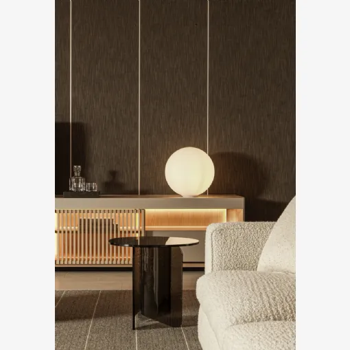 Molteni & C markalı cam masa Fleur