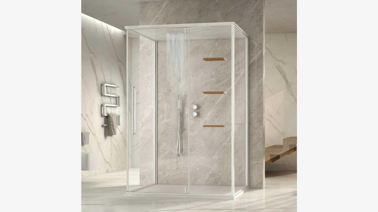 Hammam Zen Nude Shower di Megius è trad