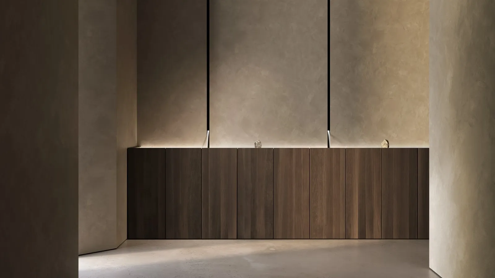 Yerden yüksek banyo mobilyası Linedacqua Anton