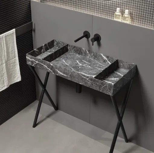 Nabatean Bathroom Mobile Console by Antoniolupi

Antoniol