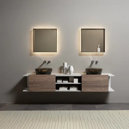 Antoniolupi Rovere asılı Nemesis Banyo Mobilyası.