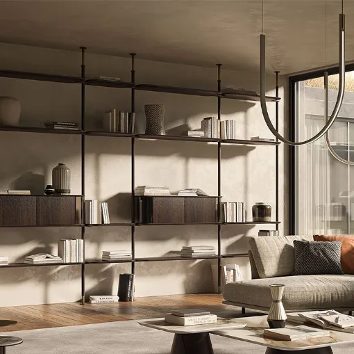 Cattelan Italia'nın modüler Liman kitaplığı.