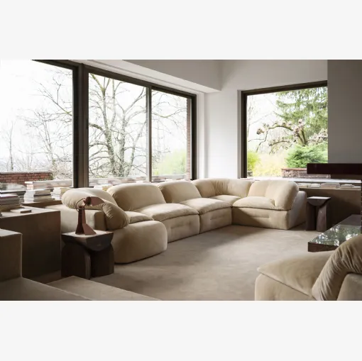 Tacchini'nin Butter Sofa köşe koltu