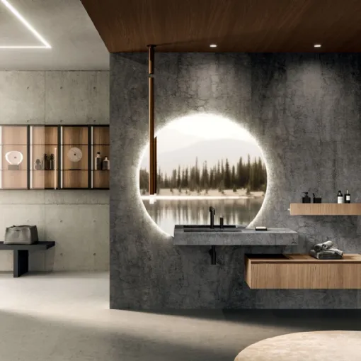 Arrital Rovere 360Gradi 02 Askılı Banyo Mobilyası