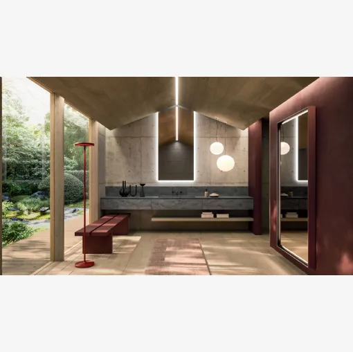 Arrital Corian'dan 360Gradi 04 Askılı Banyo Mobilyası