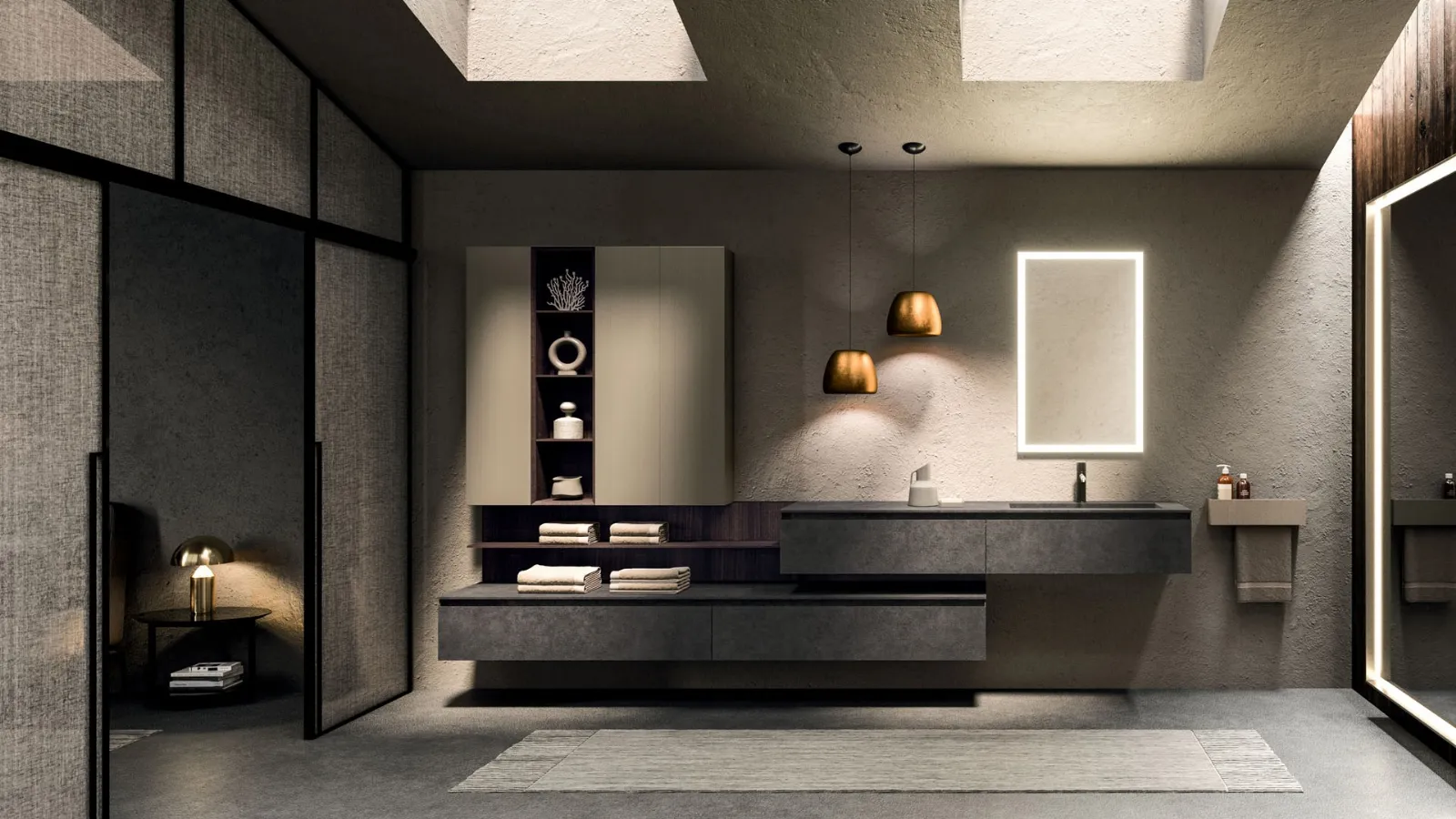 Arrital 360Gradi 05 Askılı Banyo Mobilyası