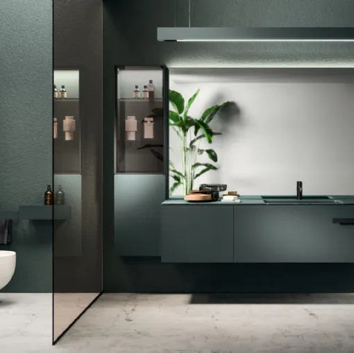 Arrital Lympha 03 Duvar Montajlı Banyo Dolabı