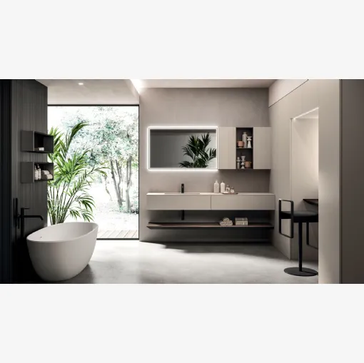 Arrital Lympha 04 Duvar Montajlı Banyo Mobilyası