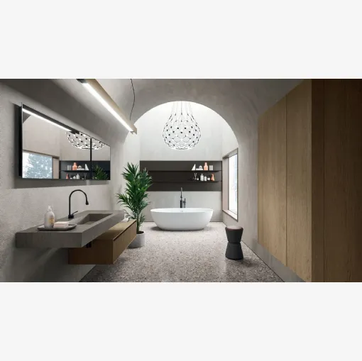 Arrital Rovere di Modo Project 05 askılı banyo mobilyası