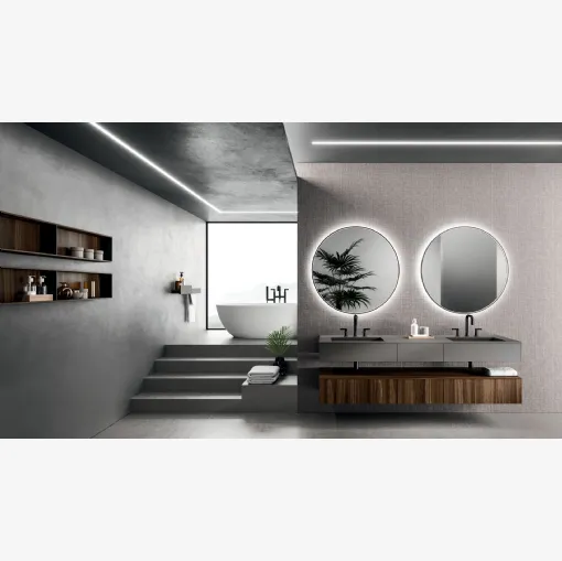 Arrital Rovere di Modo Project 06 askılı Banyo Mobilyası