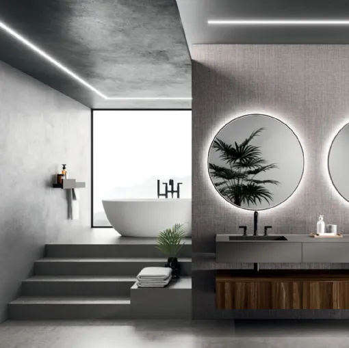 Arrital Rovere di Modo Project 06 askılı Banyo Mobilyası