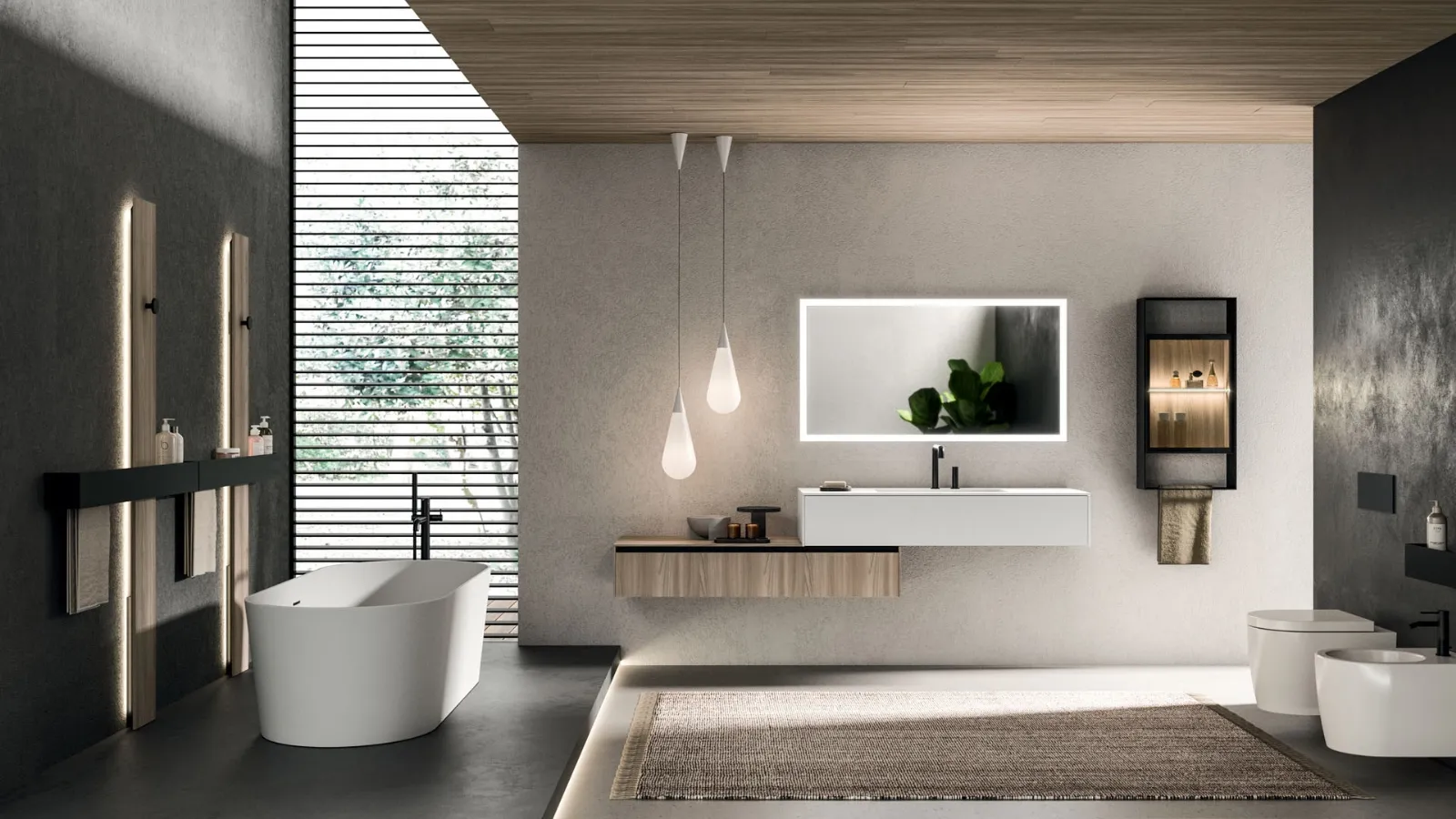 Arrital Modo Project 07 askılı banyo mobilyası