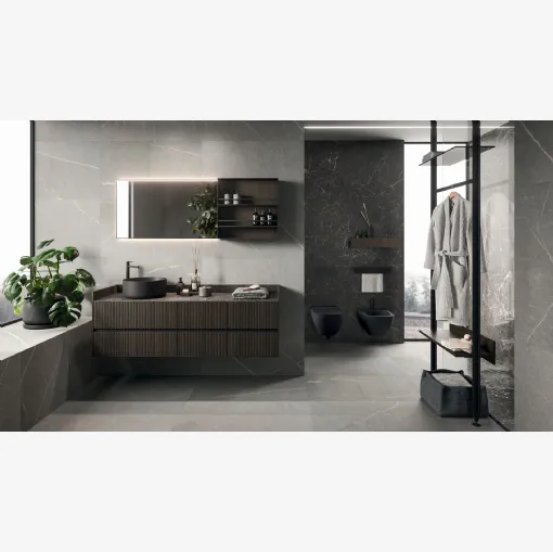 Arrital Rovere Cacao 09 Modo Project askılı banyo mobilyası