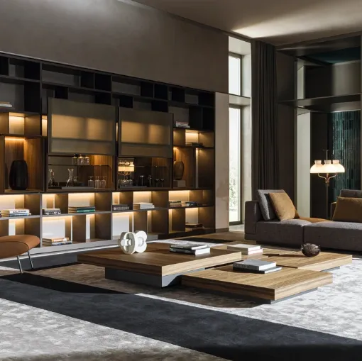 Molteni & C 505 UP SYSTEM 06 Kitaplık